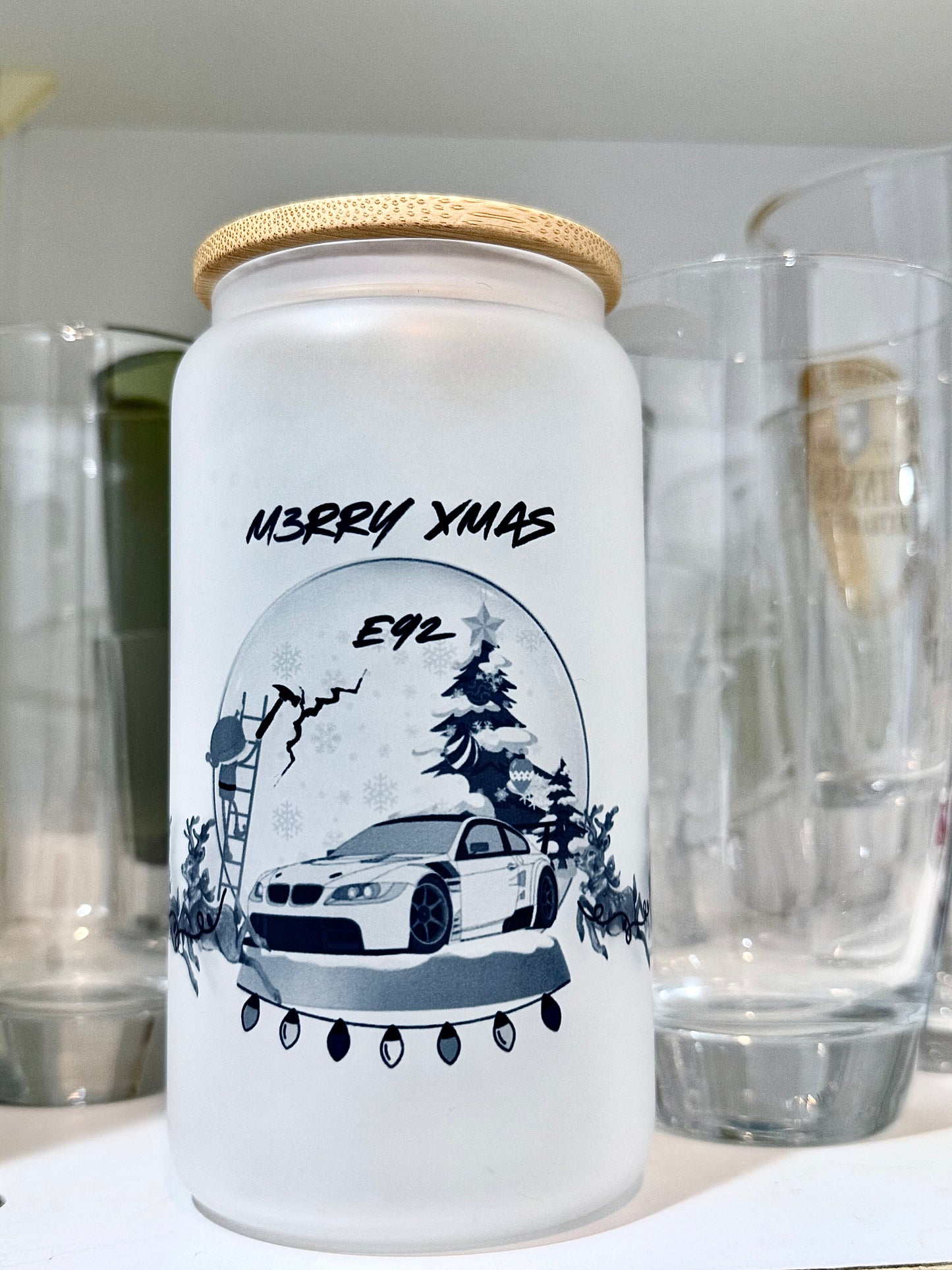 16 OZ Cup Christmas Edition E92 bmw