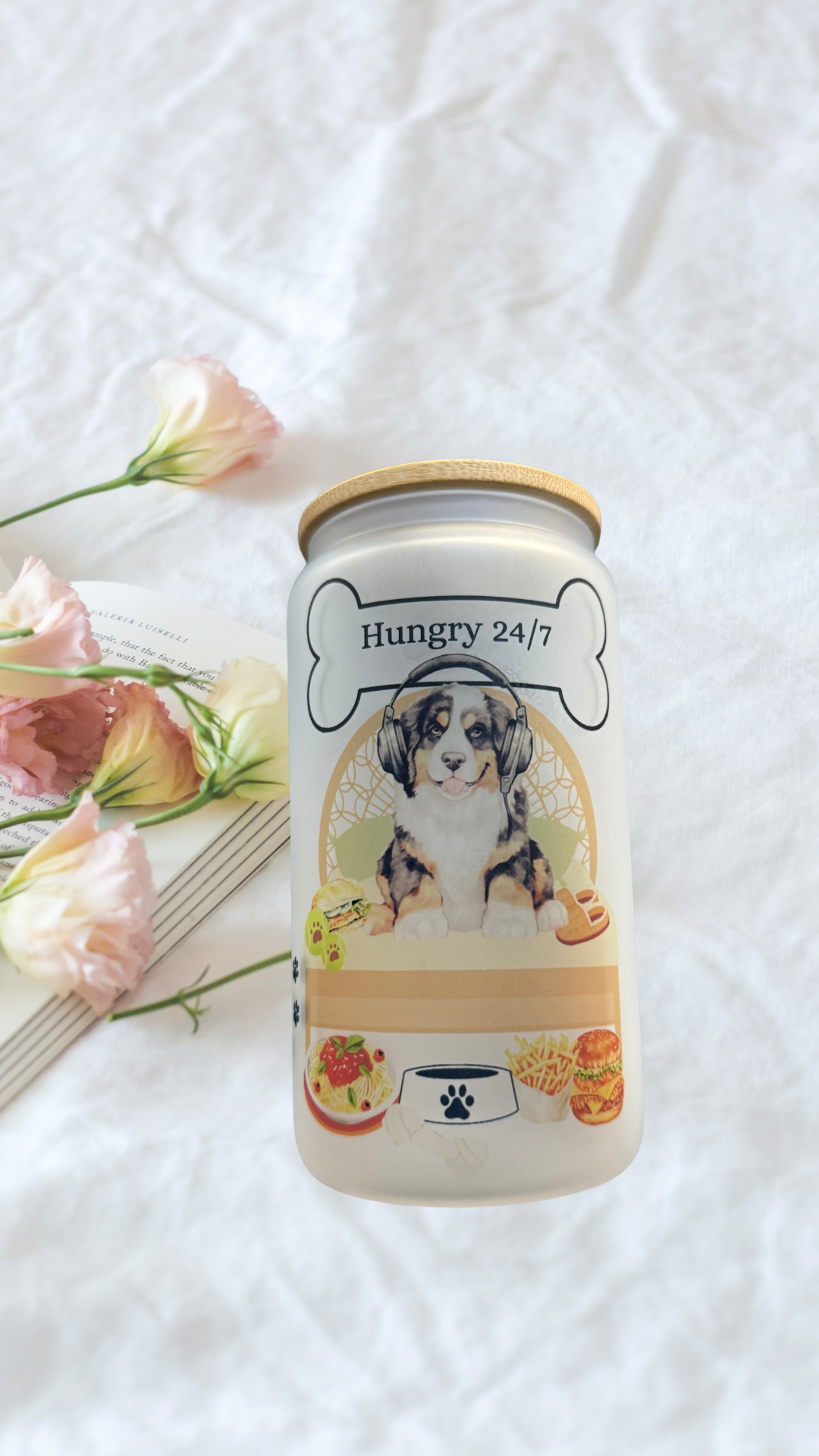 Tasse de 16 oz pour chien affamé 24h/24 et 7j/7