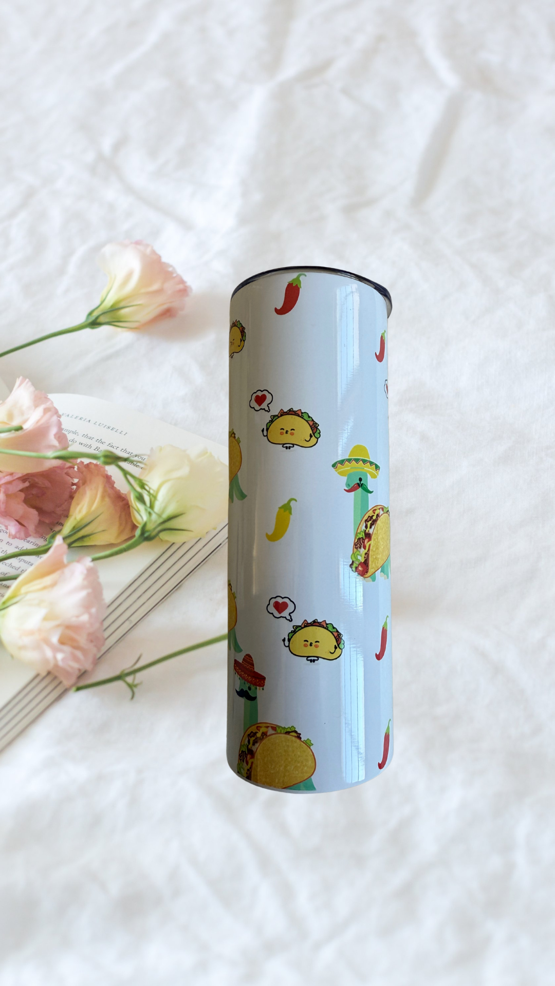 Tasse de 20 OZ en forme de dinosaure à tacos