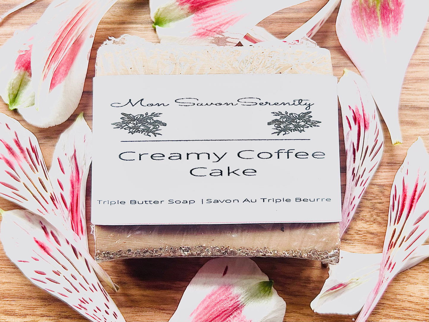 Barres de savon Gâteau au café crémeux